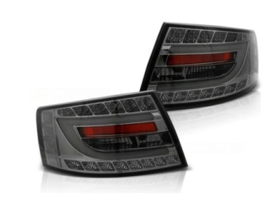 Фонари светодиодный новая  audi a6 c6 04-08 smoke led 7pin фото №1