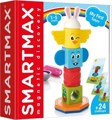 Klocki magnetyczne SmartMax Totem IUVI Games