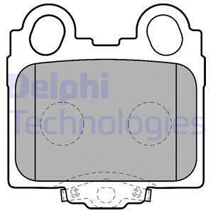 ZAPATAS DE FRENADO DELPHI LP1510  