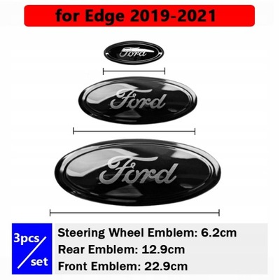 EMBLEMA INSIGNIA FORD EDGE STLINE 19-20  