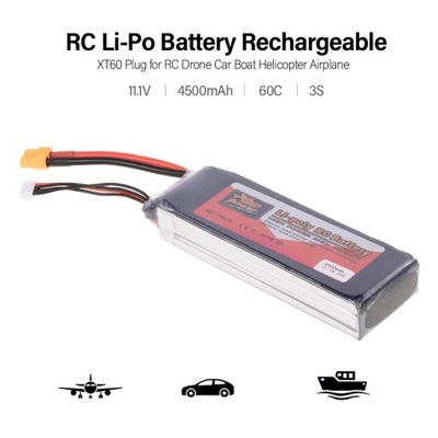 ZOP POWER RC Akumulator Li-po 11.1V 4500 mAh 60C