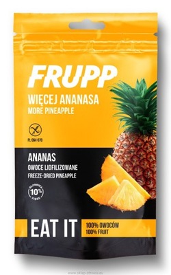 ananas Frupp owoce liofilizowane 15g Celiko