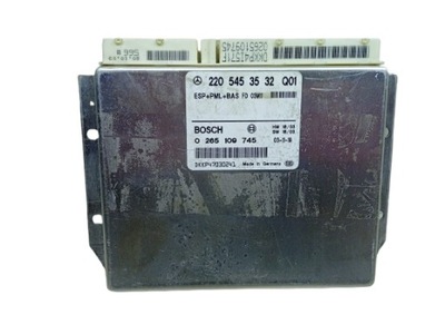 Модуль esp a2205453532 mercedes w220 фото №1