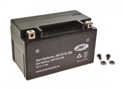 АКУМУЛЯТОР ГЕЛЕВИЙ JMT YTX7A-BS (WP7A-BS)