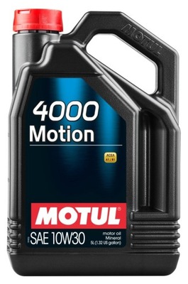 ALYVA MOTUL 10W30 5L 4000 MOTION A1/B1 / SL/CF 100334 