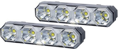 LAMPS FOR DRIVER DAYTIME SET SCANIA MAN POWERFUL  