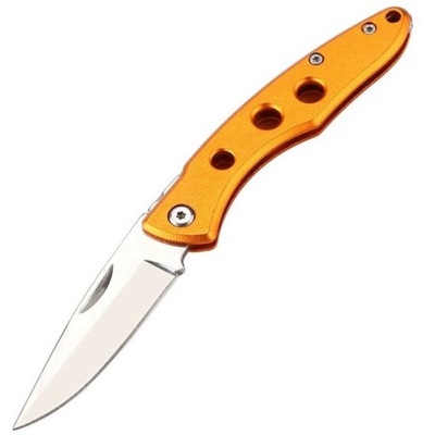 Nóż składany outdoorowy Handy - Pomarańczowy