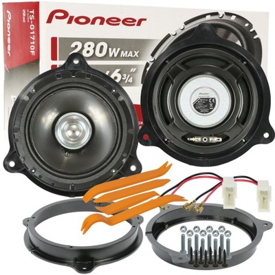 JUEGO PIONEER ALTAVOCES NISSAN NV400 PRIMERA P12 ALMERA NOTE PARTE DELANTERA BLOQUE SILENCIOSO  