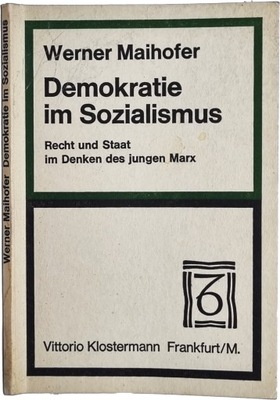 Werner Maihofer - Demokratie im Sozialismus Autograf
