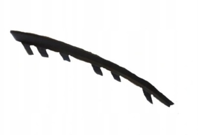 Opel corsa e 2014-2019 молдинг ліва бампера фото №1