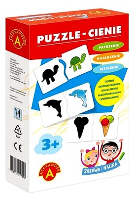 ZABAWA I NAUKA - PUZZLE CIENIE ALEX