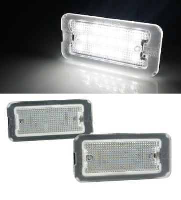 Фонари номерного знака led fiat 500 / 500c cabrio 2007- фото №1