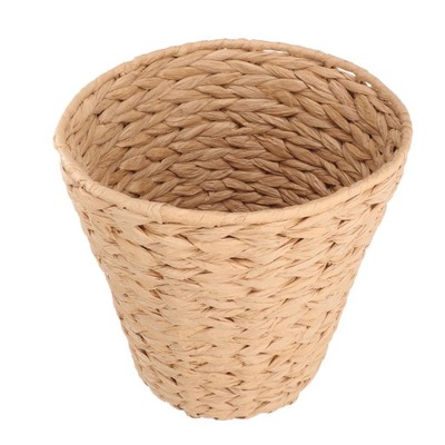 RATTANOWY KOSZ NA ŚMIECI Z POKRYWĄ KOSZ NA ODPADY DO SYPIALNI