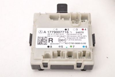 Mercedes eqb x243 модуль дверь левый задняя 24r a1779007716 фото №1