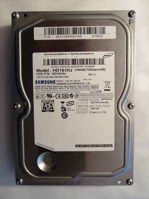 Samsung SpinPoint HD161HJ 160GB