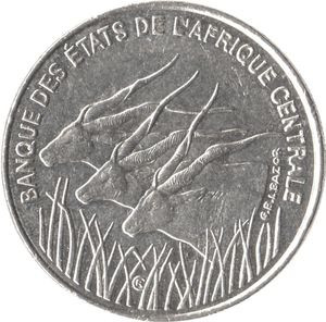 100 Franków CFA 1998 Mennicza (UNC)