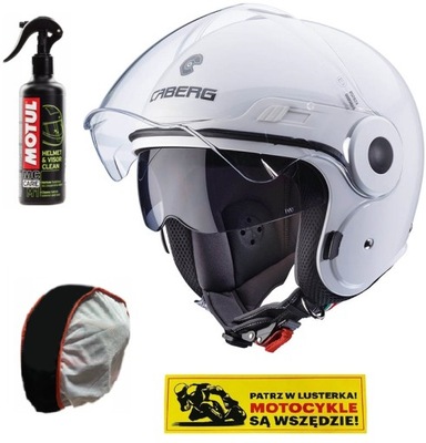 KASK CABERG OTWARTY JET Z BLENDĄ UPTOWN r. L