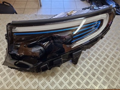 Лампа левая передняя full led mercedes eqc 2019r- фото №1