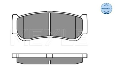 MEYLE ALEMANIA ZAPATAS DE FRENADO HYUNDAI T. SANTA FE 2,2/2,7 06- CON SENSOR  