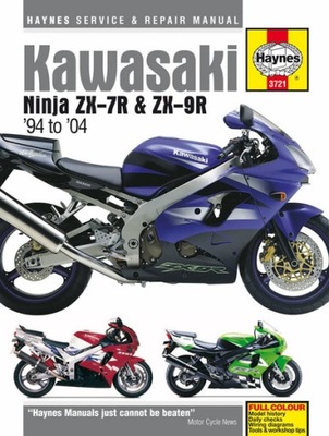 MANUAL DE MANTENIMIENTO KAWASAKI ZX-7R ZX-9R NINJA 94-04  