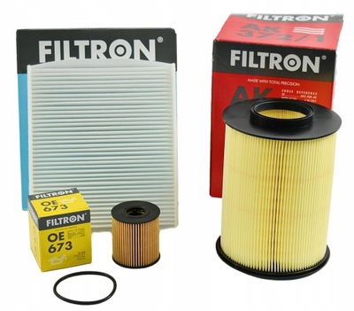 FILTRON JUEGO DE FILTROS VOLVO S40 II 2.0D C30 2.0D V50 2.0D 136KM OD 2007  