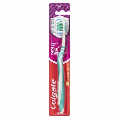 Colgate szczoteczka Zig ZAG soft Antibac 1SZT