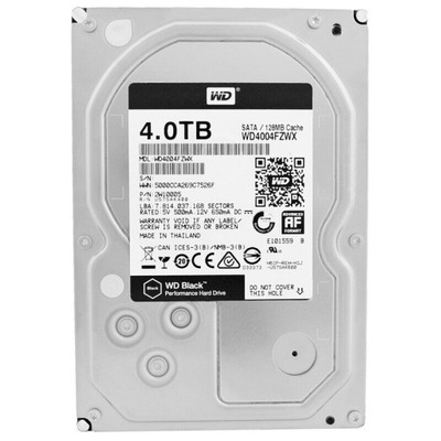 Dysk WD 4TB WD4004FZWX 7,2K 128Mb Sata III 3,5''