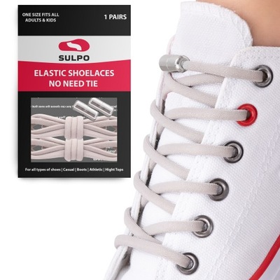Samozaciskowe sznurówki do butów bez wiązania