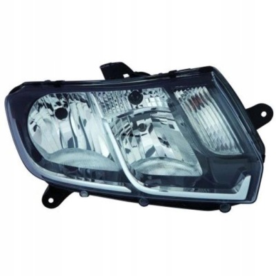 Фара лампа dacia sandero ii 2 '12- правая depo фото №1