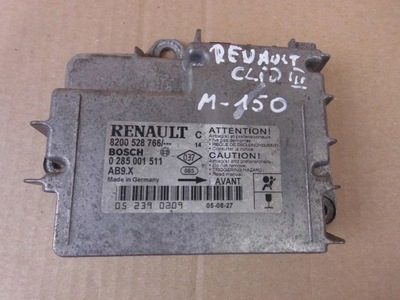 Renault clio iii модуль подушок подушка безпеки фото №1