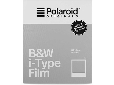 Wkłady do aparatu POLAROID B&W i-Type Film