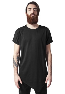 T-shirt Urban Classics Nike Asymetric Long Blac XL