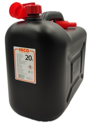 KANISTER 20L AL COMBUSTIBLE BENZYNE ACEITE ROPA ATEST KARNISTER  