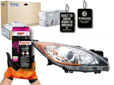 Фара l mazda 3 bl 12.08-09.13 tyc #petrolhead pro+ kit8 фото №1