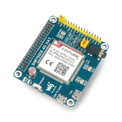 LTE GPS HAT - nakładka dla Raspberry Pi