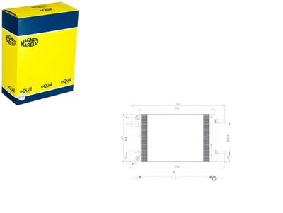 KONDENSATORIUS CITROEN BERLINGO ER_ EC_1.2 PURETECH 110 MAGNETI MARELLI 