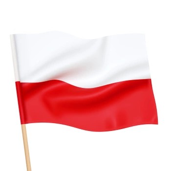 Flaga Polski 90x150 cm