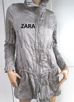 Zara kurtka parka płaszczyk 36 38 S M