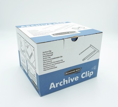 Klipsy Archiwizacyjne Fellowes ArchiveClip 100szt.