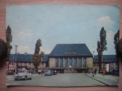 Gliwice Dworzec kolejowy BW Ruch Obieg 1968 r.