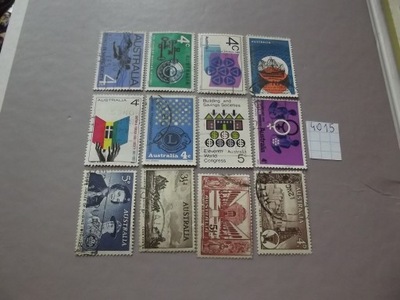Australia + Nowa Zelandia - stare znaczki