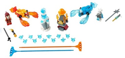 LEGO Chima 70156 Fire vs. Ice Używane