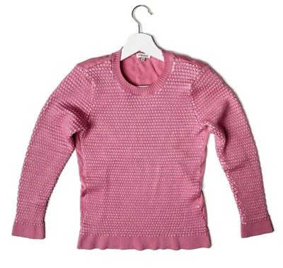 Sweter Warkocze Róż River Island L 40