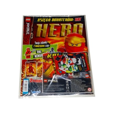 gazetka Lego Ninjago HERO 2/2024 KSIĘGA BOHATERÓW KAI