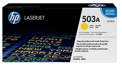 HP TONER Q7582A 6K YELLOW 503A CLJ 3800 FV