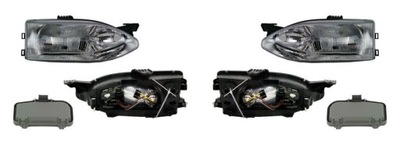 Фара лампа fiat siena palio kombi le+pr depo фото №1