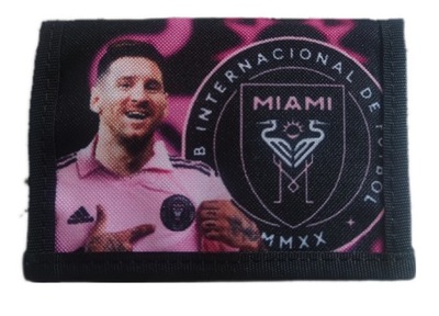 Portfel dziecięcy na rzep Messi Miami