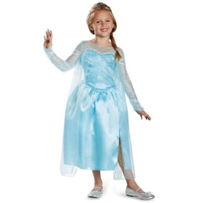 STRÓJ frozen ELSA karnawał SUKIENKA disney 109 cm