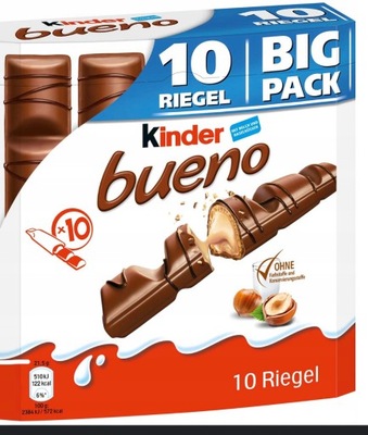 Kinder Bueno Big Pack 10szt [DE]