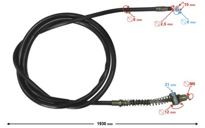 CABLE FRENOS SCALPEL  